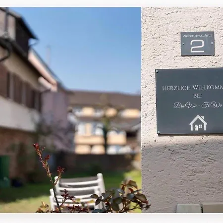 דירה Brawa Urlaub Am Viehmarktplatz Mit Garten Erlebnis Region Rust Europa Park Schwarzwald Badespass Rulantica אטנהיים